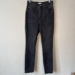 H&M Women's Grey Skinny High Jeans